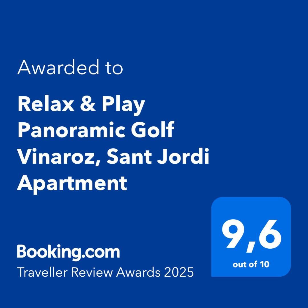 Vinarós Relax & Play Panoramic Golf Vinaroz, Sant Jordi Apartment מראה חיצוני תמונה
